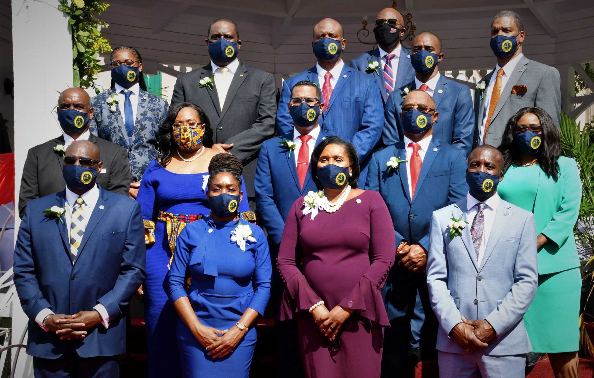 Governor Bryan Congratulates Senate President Donna FrettGregory And Members of 34th